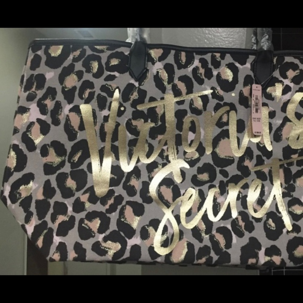 Victoria’s Secret leopard Tote